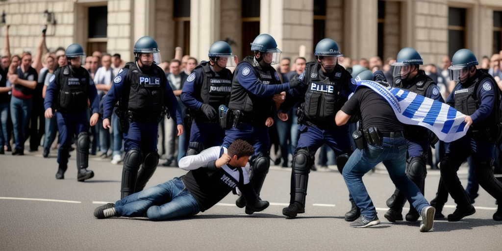 UK police arrest scores of supporters of newly banned Palestinian protest group
