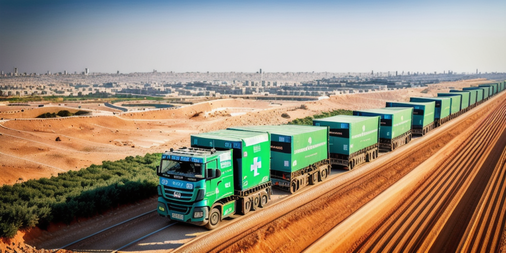 Israel to open Gaza humanitarian corridors as aid drops begin