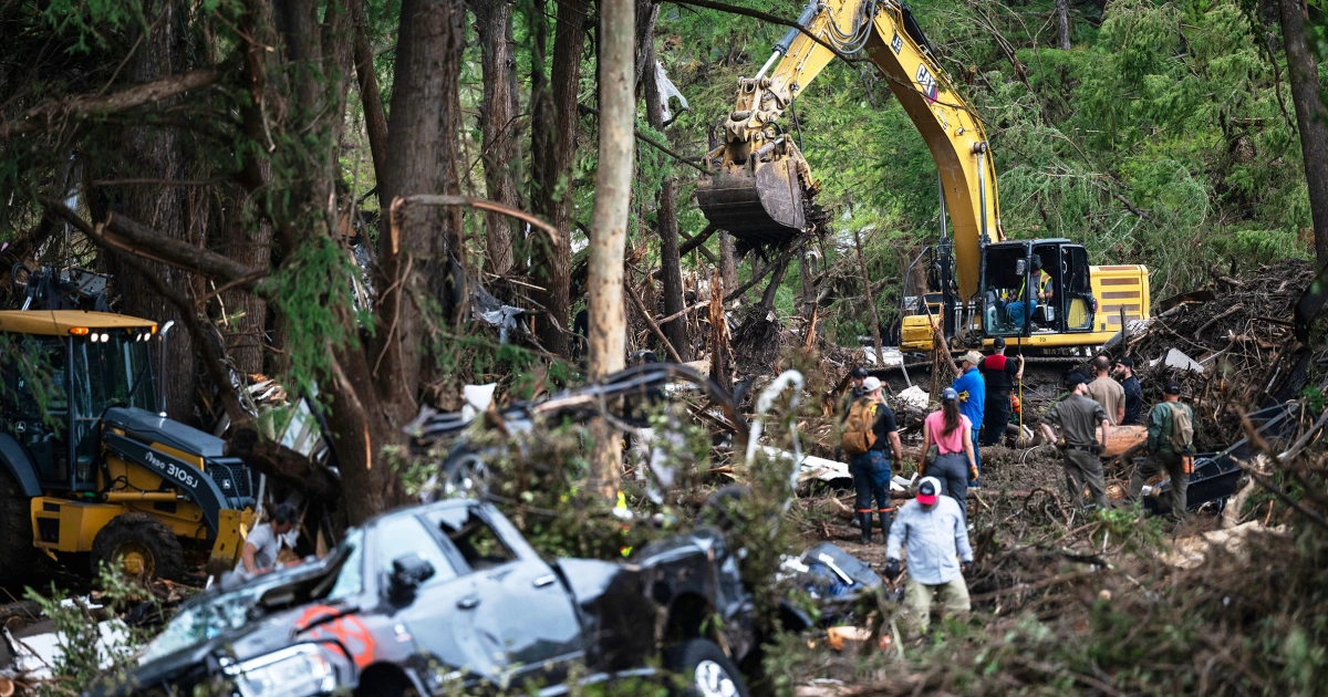 Search for victims is suspended as central Texas braces for more flash flooding