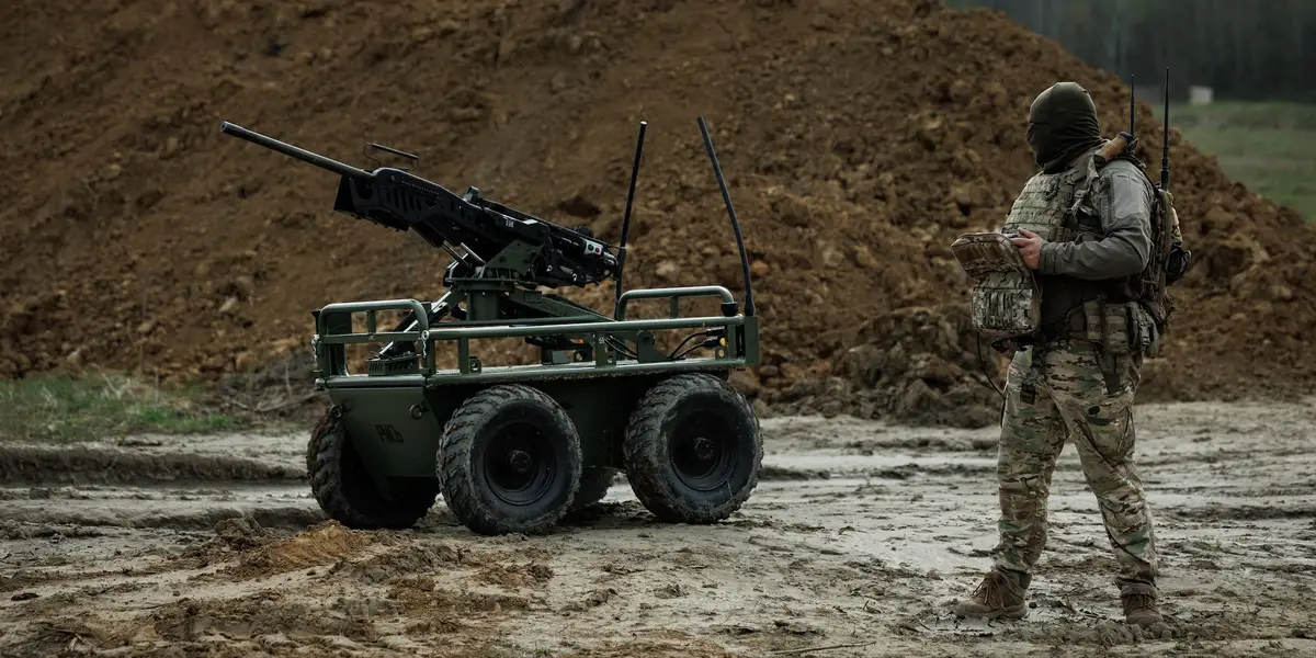 Ukraine's ground drones work like Lego, with soldiers putting parts together to perform different mi