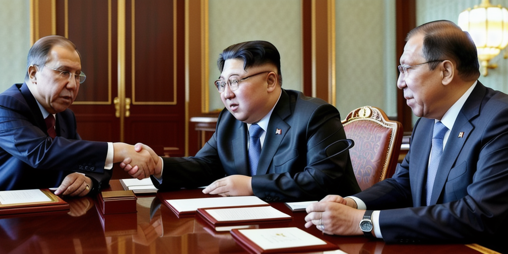 Russia's Lavrov meets North Korea's Kim, praises ties as 'invincible brotherhood'