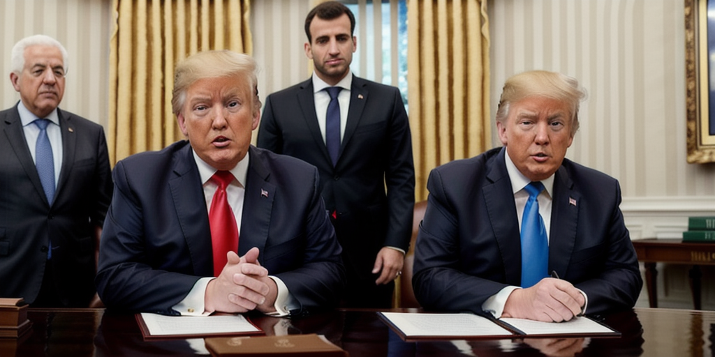 Trump dismisses Macron's plan to recognize Palestinian state