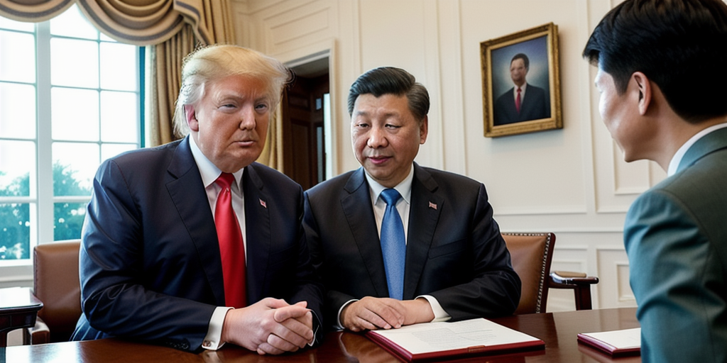 US and China hold trade talks after Donald Trump eyes ‘world tariff’
