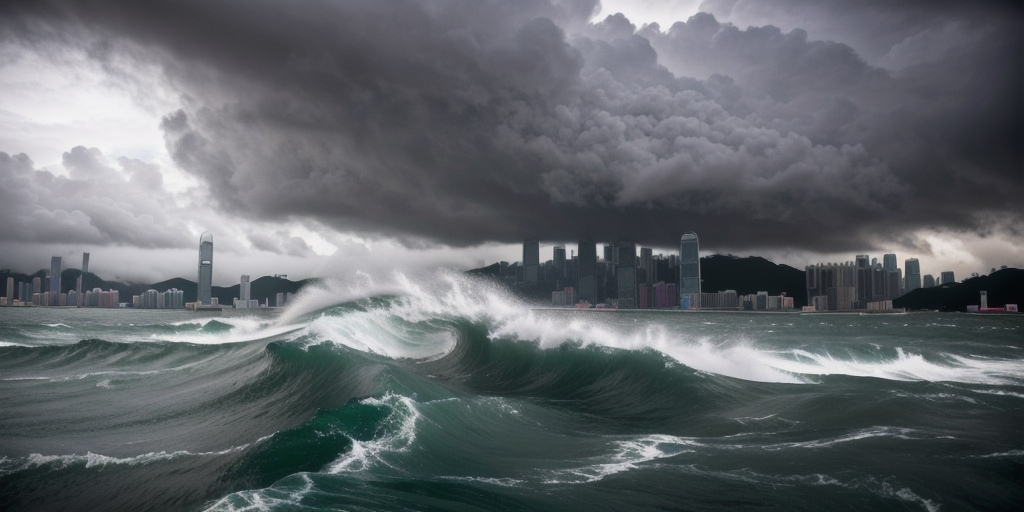Typhoon Wipha Pounds Hong Kong and Macau with Rain and High Winds - The New York Times