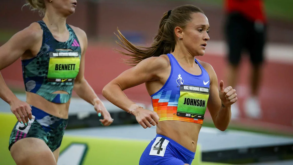 Sinclaire Johnson breaks American record in women's mile