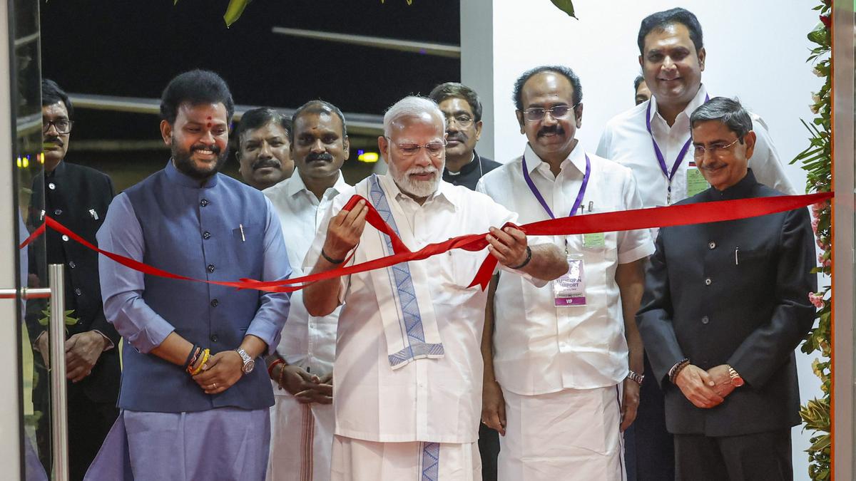 PM Modi inaugurates projects worth ₹4,900 crore in Tamil Nadu