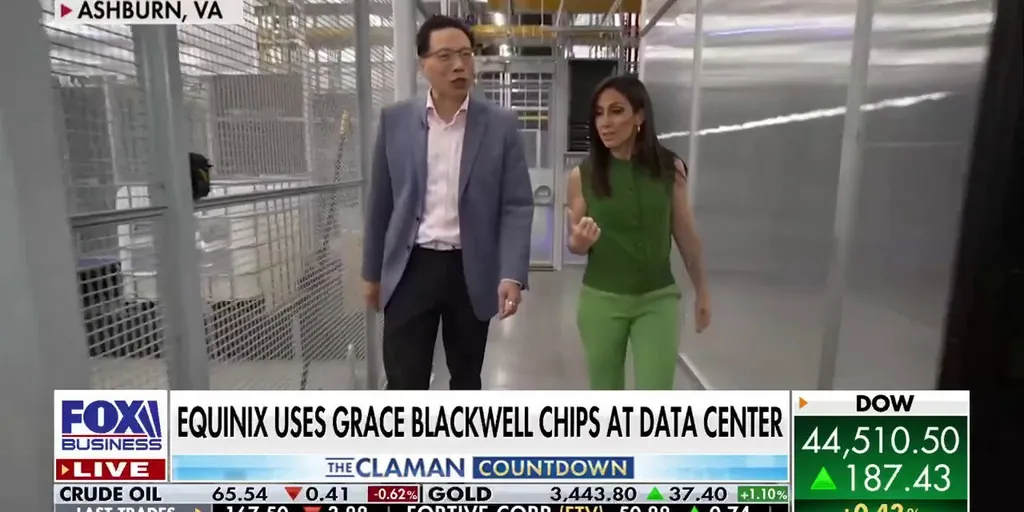 FOX Business gets an inside look into Equinix's Virginia data center