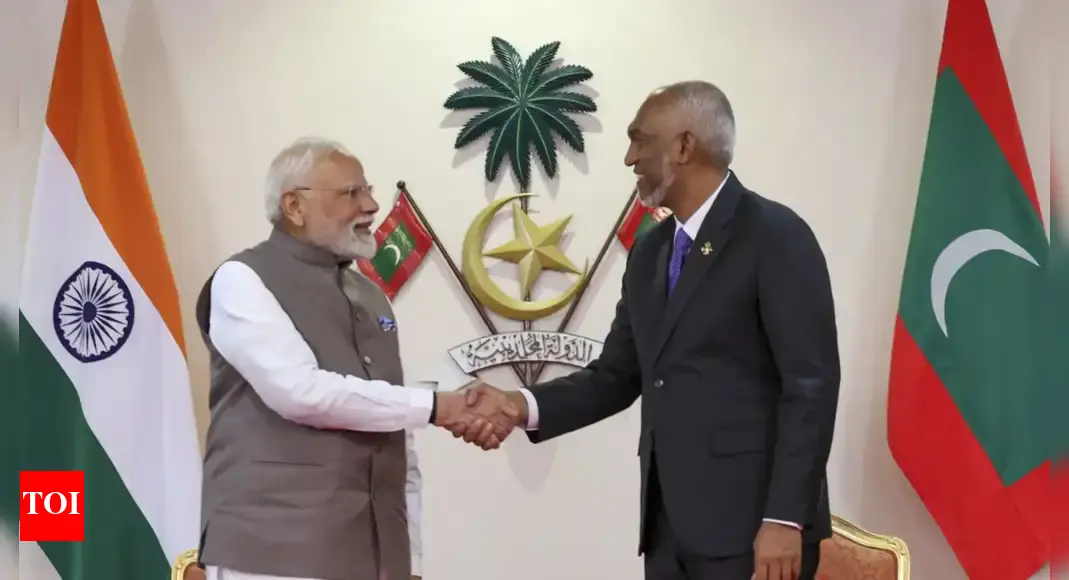 $565m credit line for Maldives, talks on free trade pact | India News