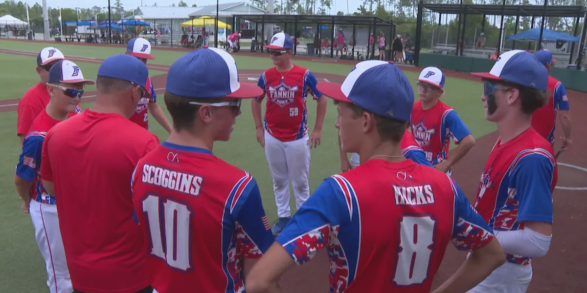 Travel baseball teams from across the country converge in Panama City Beach