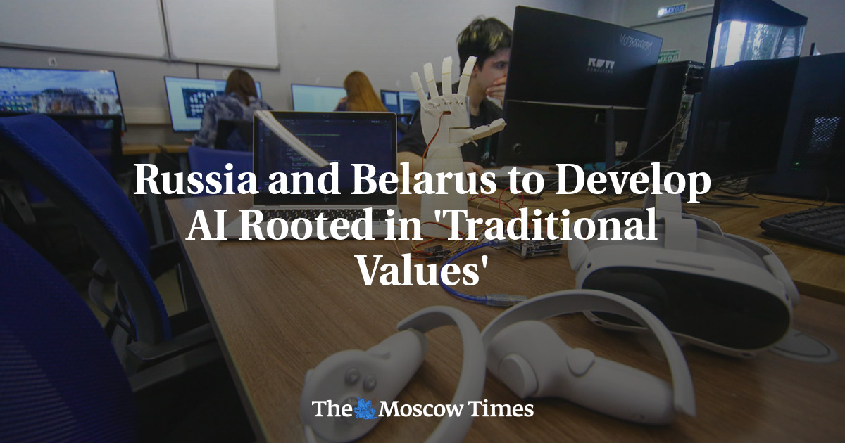 Russia and Belarus to Develop AI Rooted in 'Traditional Values'