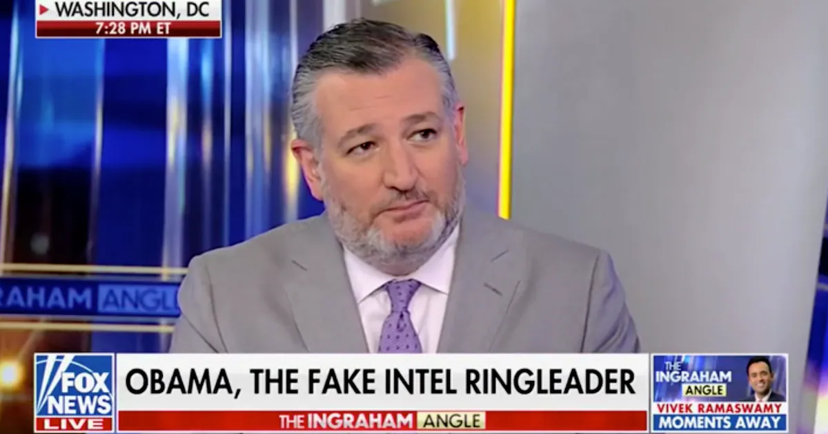 Ted Cruz Admits Trump's Fever Dream of Obama Treason Charge Is BS