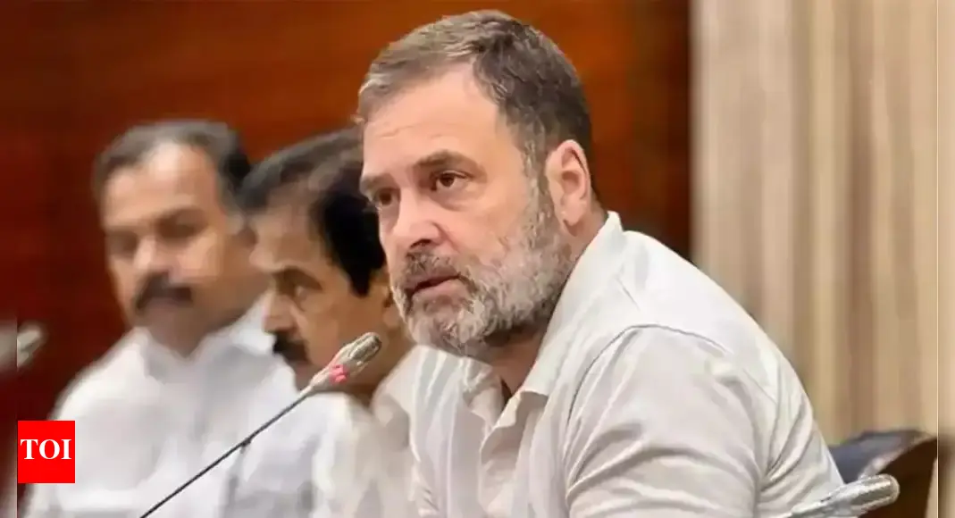 Trump's right on 'dead economy', remarks Rahul Gandhi, blames PM Modi | India News