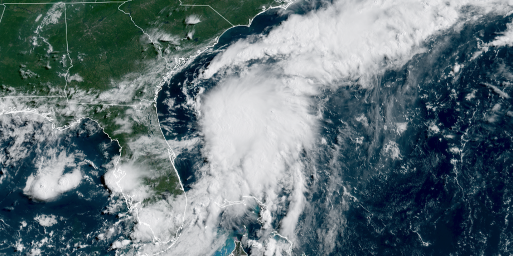 Tropical Storm Chantal forms off South Carolina coast