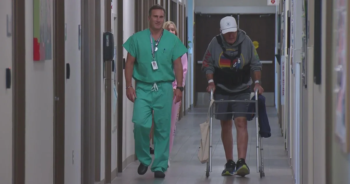 Retired orthopedic surgeon's doctors at Denver Health use new technology to help heal fractured pelv