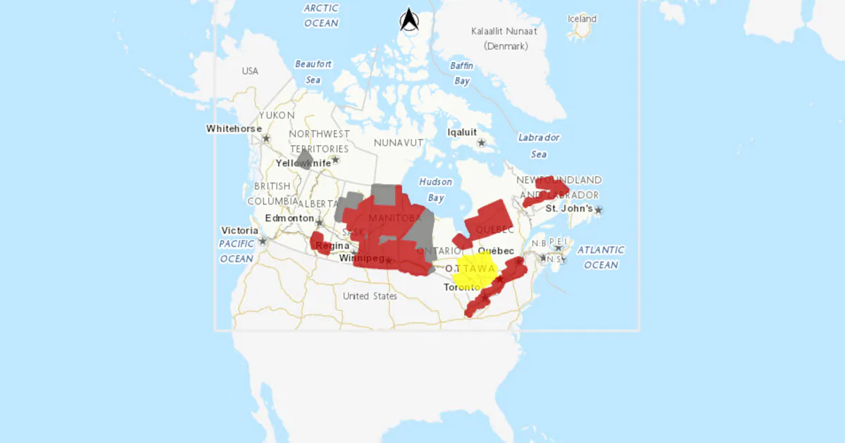 Heat, storm and air quality for several provinces: Environment Canada