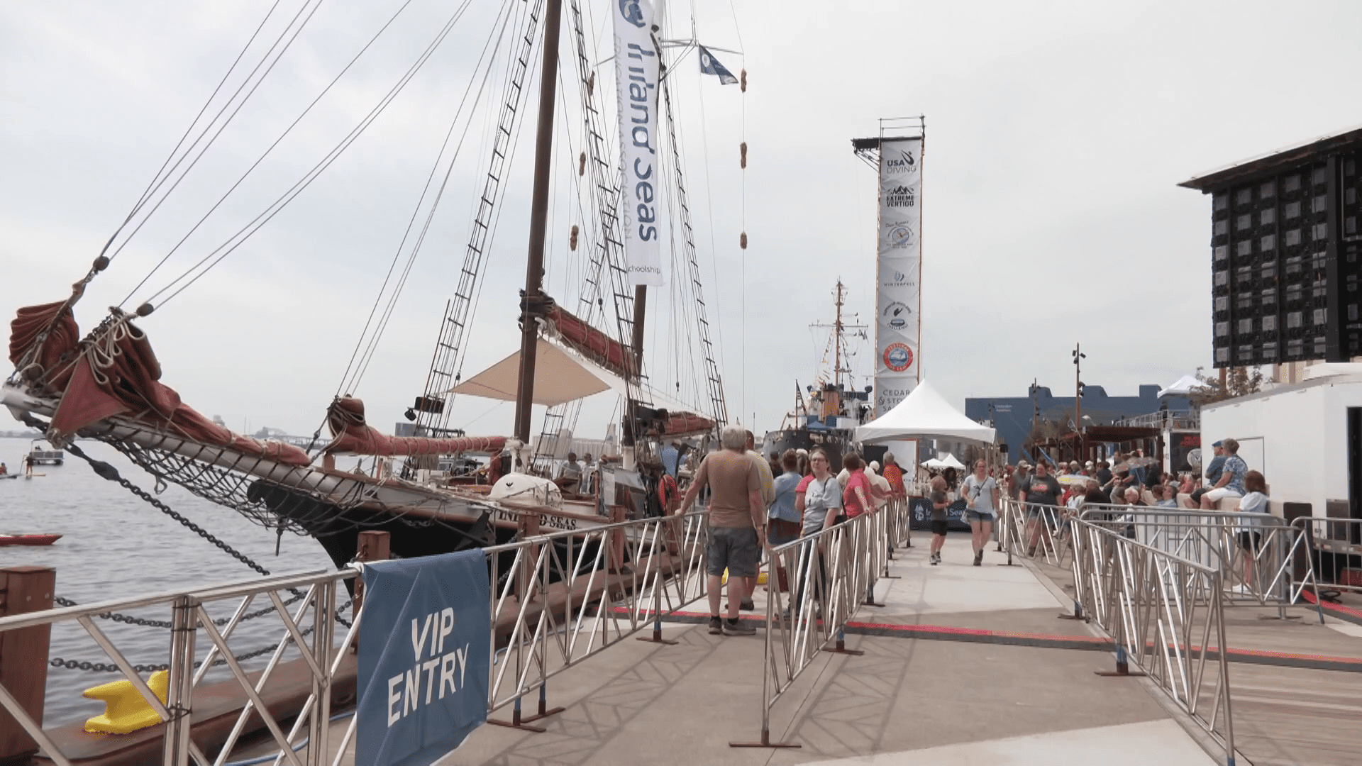 Tourists travel far and wide to see Tall Ships up close in Duluth