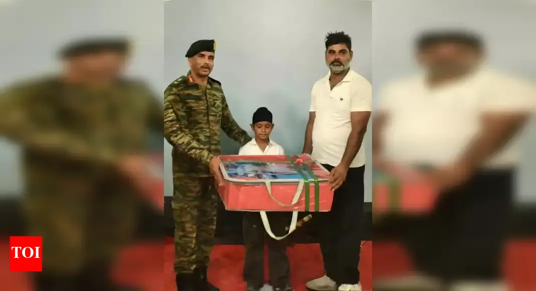 Army to sponsor education of 10-yr-old who served soldiers during Op Sindoor | Chandigarh News