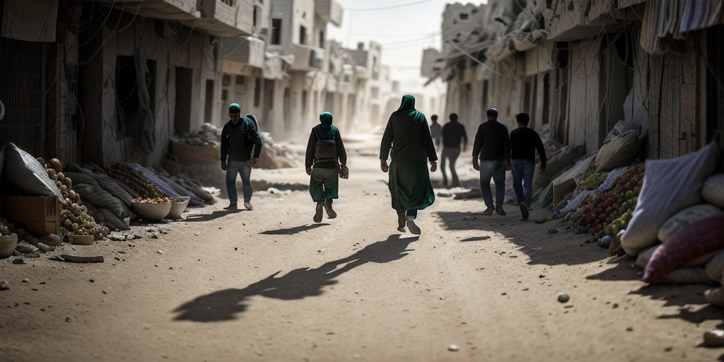 Knives, bullets and thieves: the quest for food in Gaza