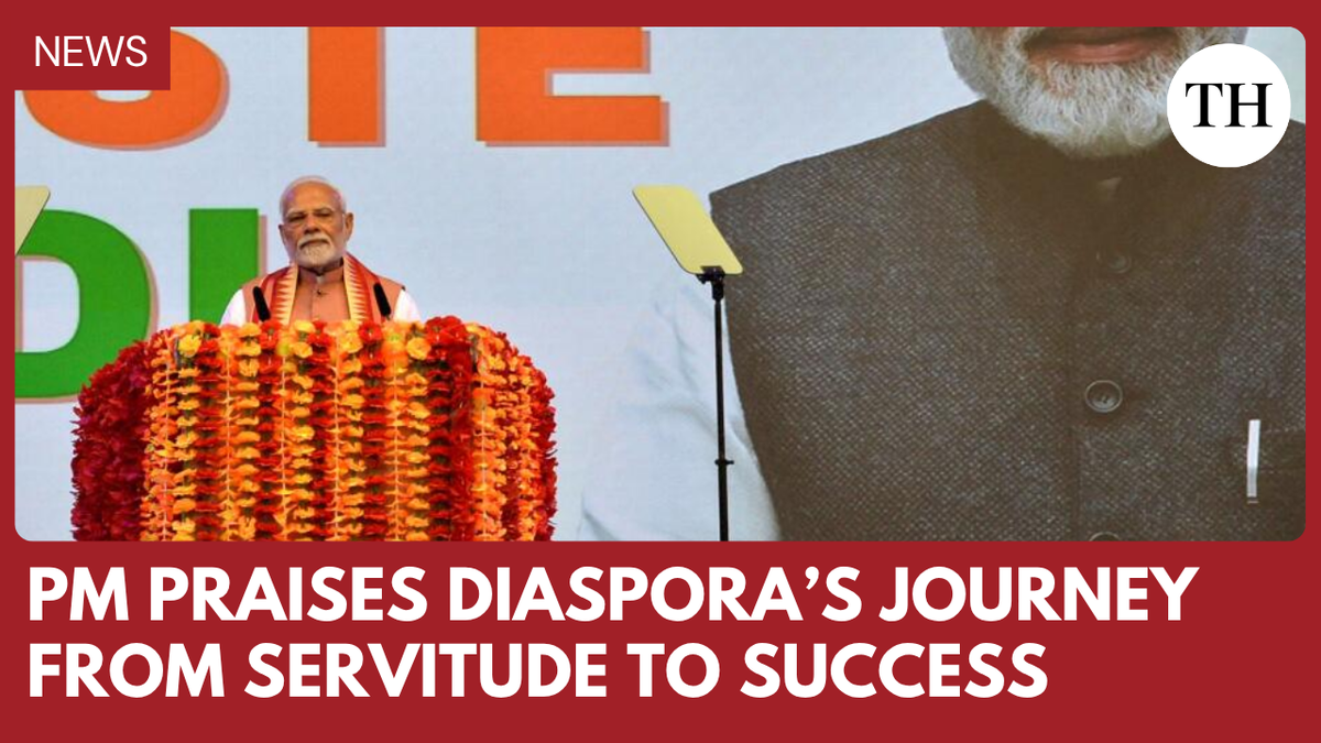 Watch: Indian diaspora is no longer defined by its struggles, but by its success, service, and values, says PM Modi