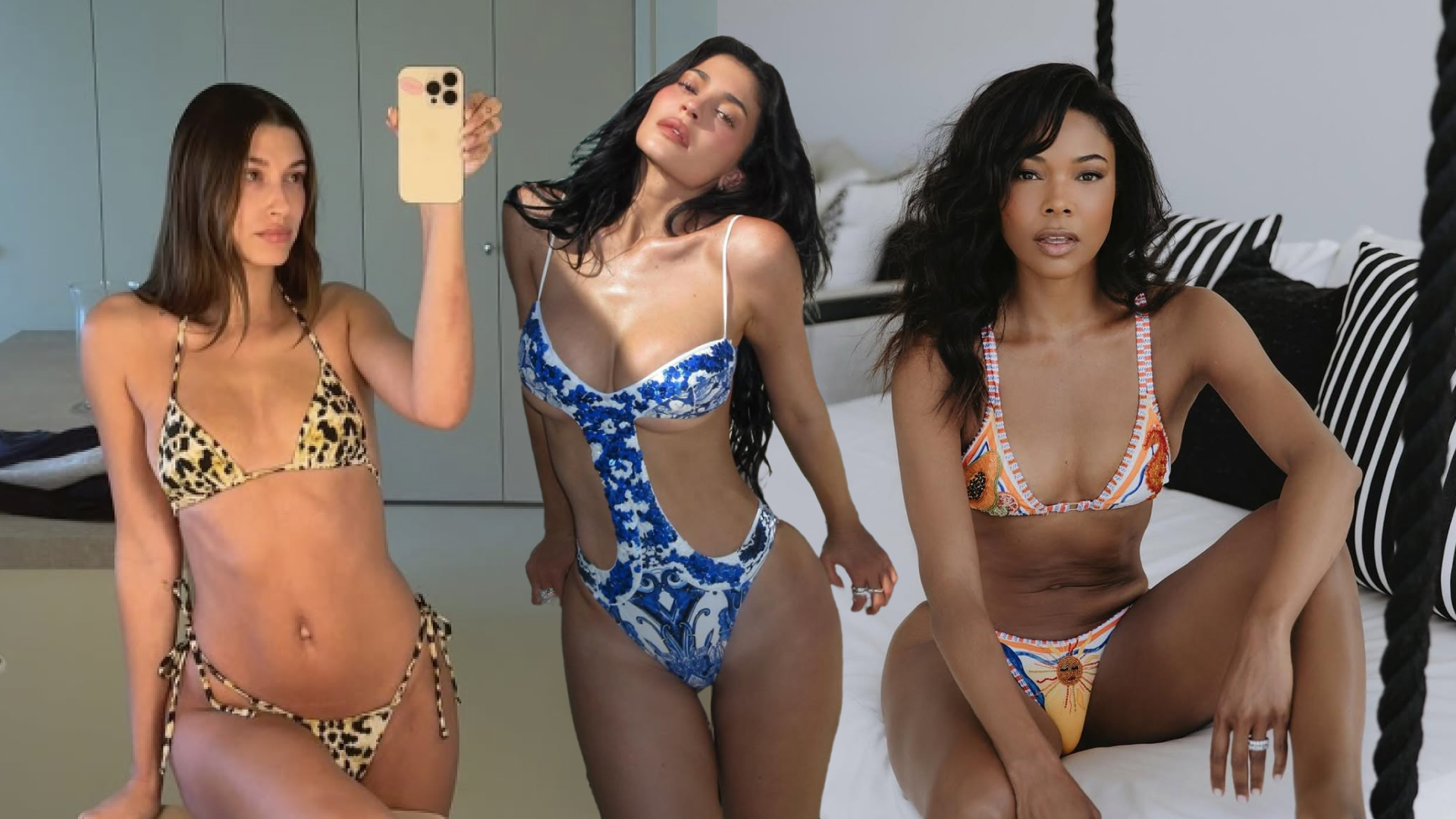 Celebrities' Top Swimsuit Trends Will Give You Déjà Vu
