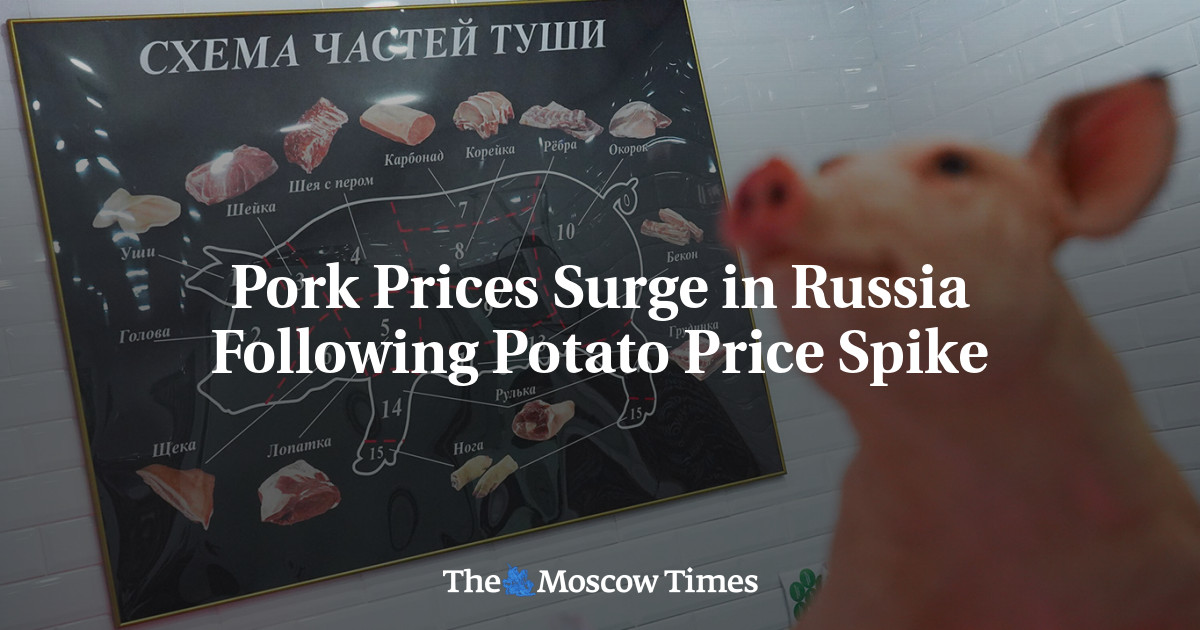 Pork Prices Surge in Russia Following Potato Price Spike