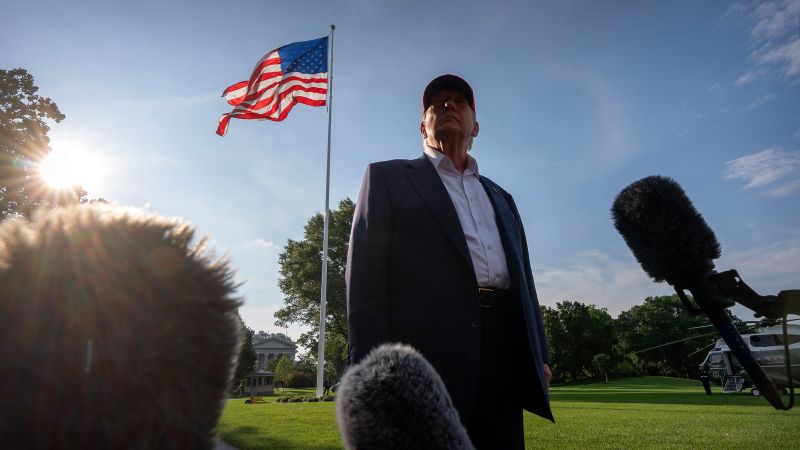 Trump prepares to sign his agenda bill, with a flyover and fireworks to mark the occasion