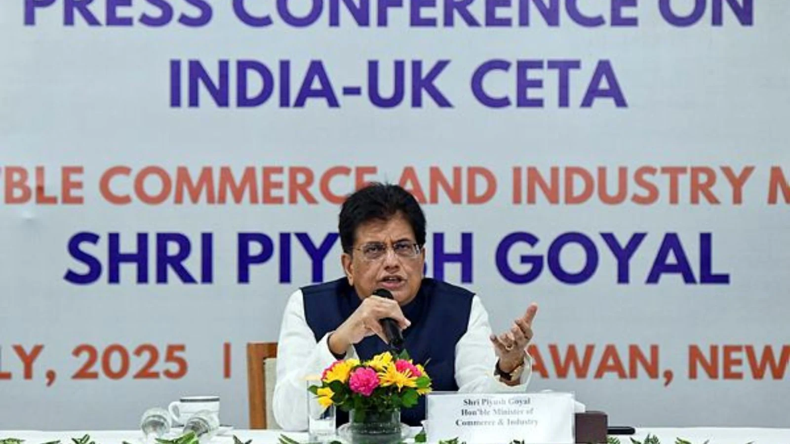 UK deal ‘gold standard’ for FTAs; will retaliate if UK CBAM hurts India’s interest: Commerce Minister Piyush Goyal