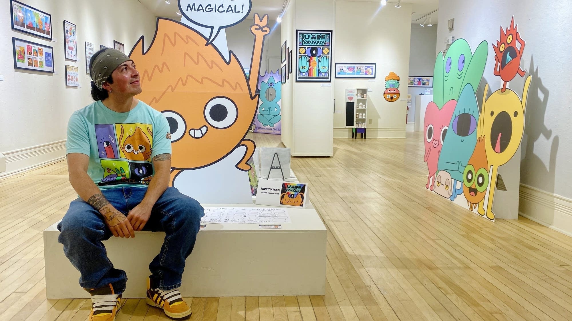 Cartoons, culture and care: Latino artist creates bilingual mental health universe