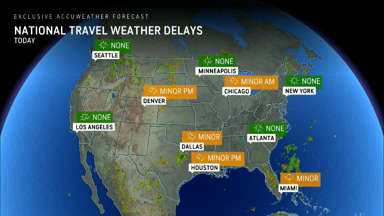 Here's your travel outlook for July 4