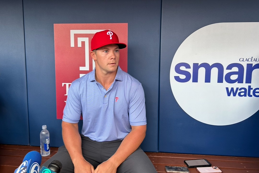 Phillies first-round draft pick Gage Wood signs after experiencing 'bonkers' environment at Citizens Bank Park