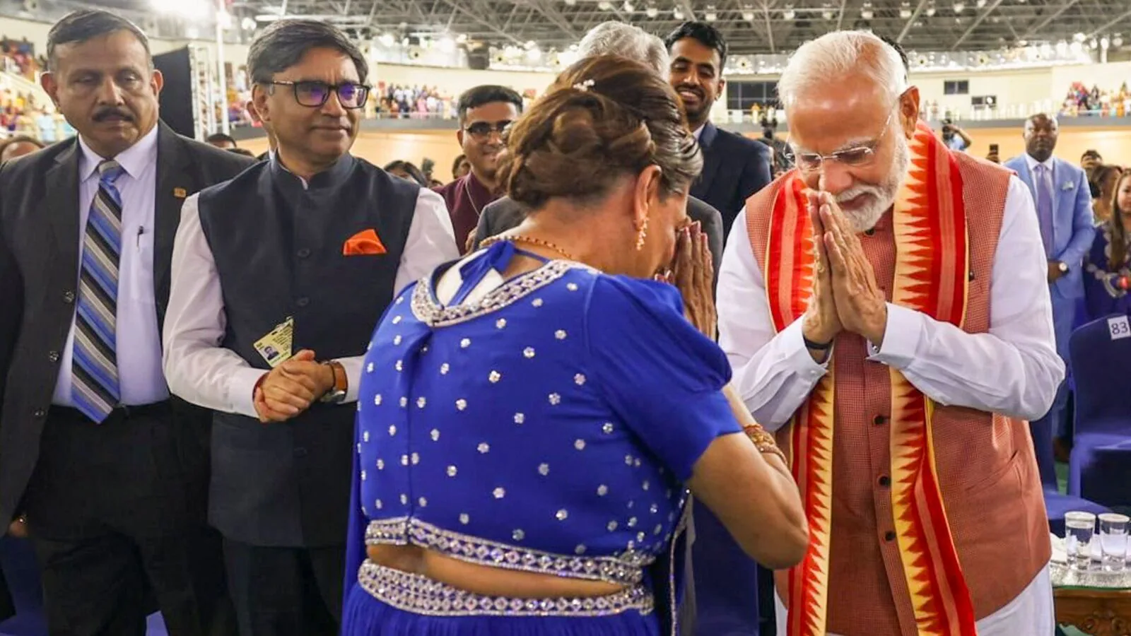 PM Narendra Modi enjoys desi culture in Trinidad & Tobago at dinner hosted by Indian-origin prime minister | See pics