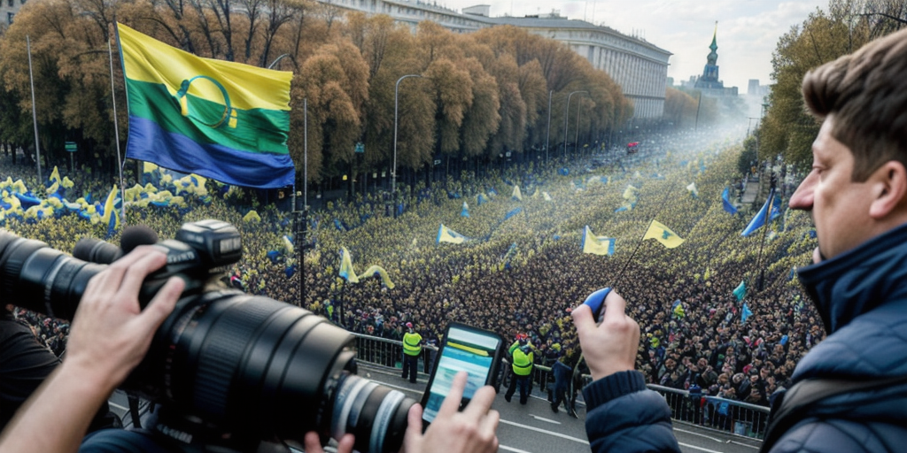 Zelenskyy faces major anti-corruption protests as Ukraine prepares for Russia talks