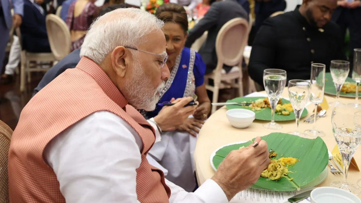 PM Modi Served Food On 'Sohari Leaf' In Trinidad. India Link And Health Benefits Explained