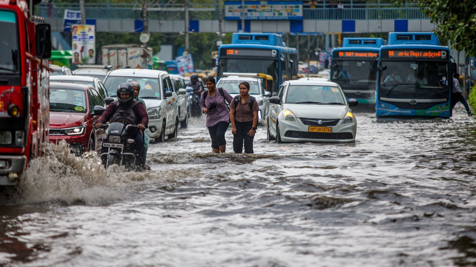 Delhi traffic alert: Here are the routes to take to avoid waterlogging