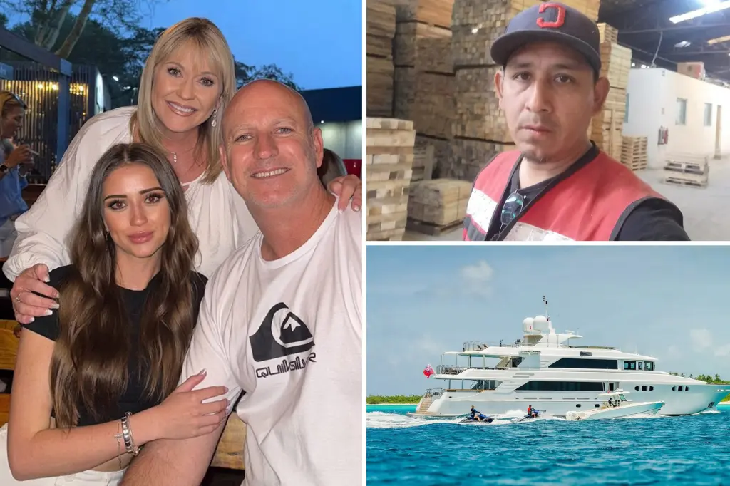 Grieving family of murdered South African superyacht 'golden girl'...