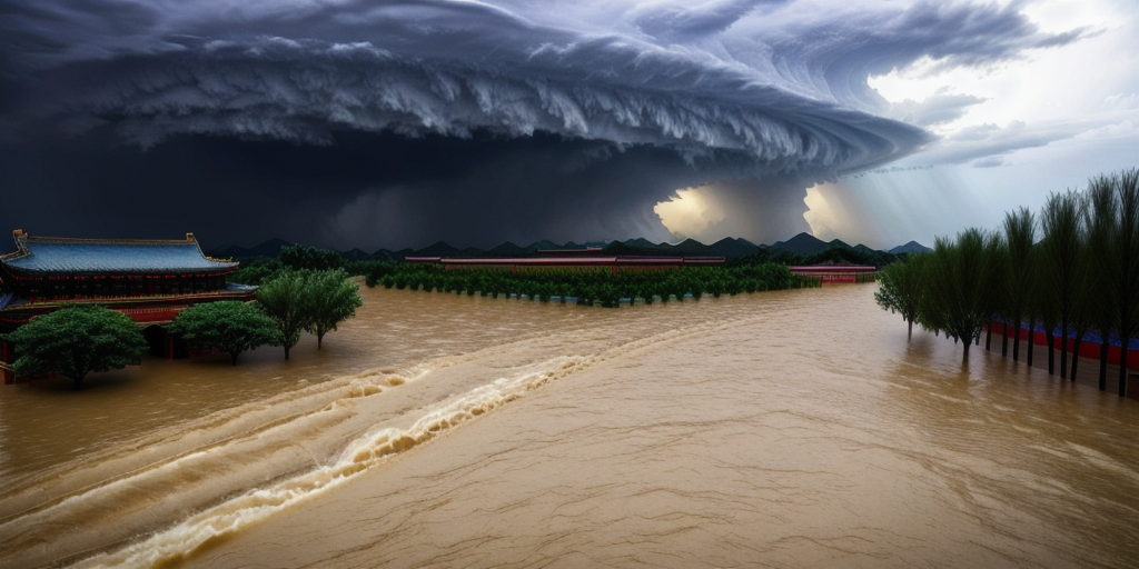 Storms dump a year of rain on North China, Beijing braces for floods