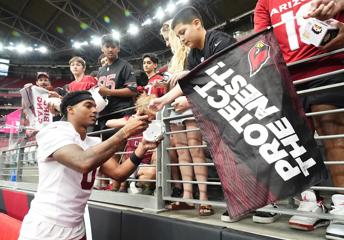 WATCH: Cardinals training camp highlights from Thursday's practice
