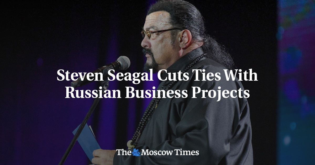 Steven Seagal Cuts Ties With Russian Business Projects