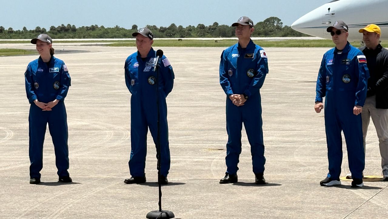 Crew-11 arrives at Kennedy Space Center before next week's launch