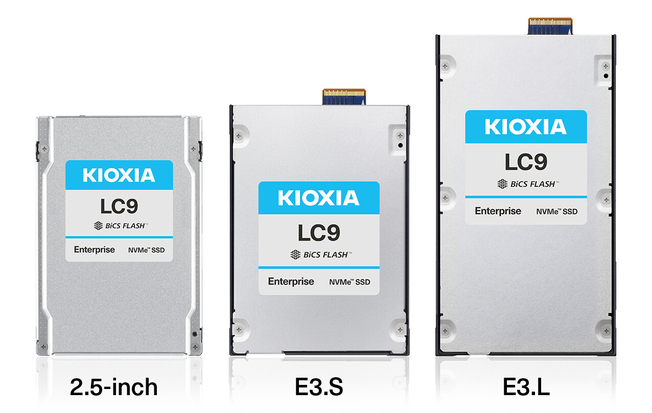 Kioxia Announces Industry's First 245.76 TB NVMe SSD Built for the Demands of Generative AI Environments
