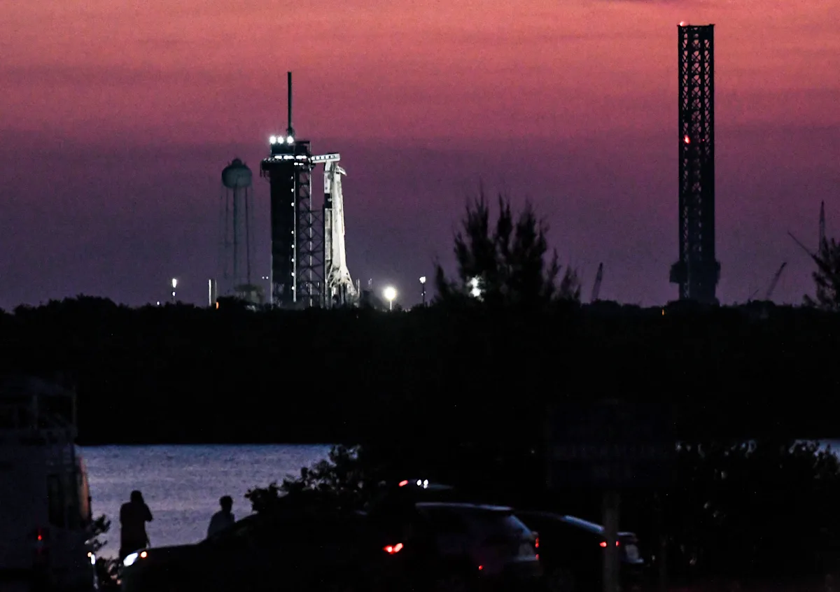 SpaceX NASA Crew-11 launch from Kennedy Space Center scrubbed due to weather