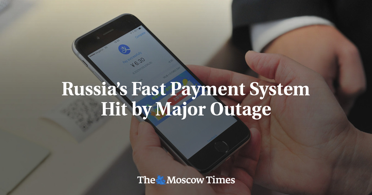 Russia’s Fast Payment System Hit by Major Outage