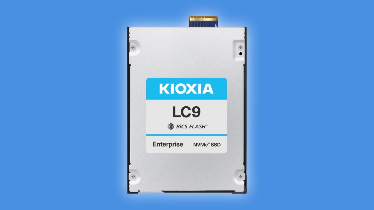KIOXIA unveils world's first 250TB NVMe SSD built for generative AI