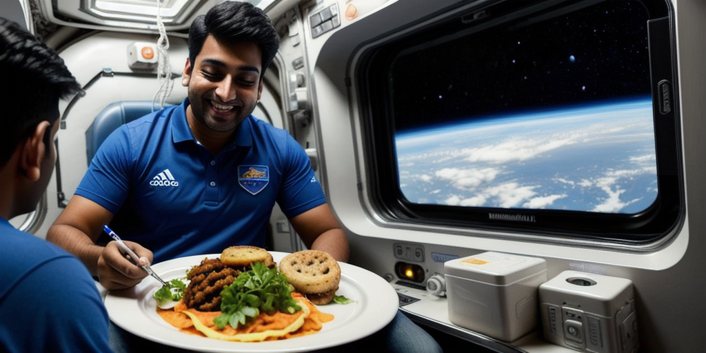 Pics: Shubhanshu Shukla Enjoys Feast On Space Station Ahead Of Homecoming
