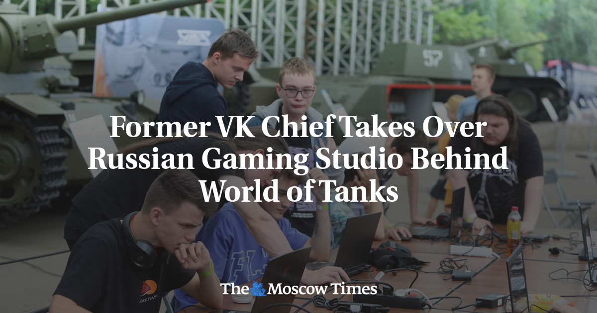 Former VK Chief Takes Over Russian Gaming Studio Behind World of Tanks