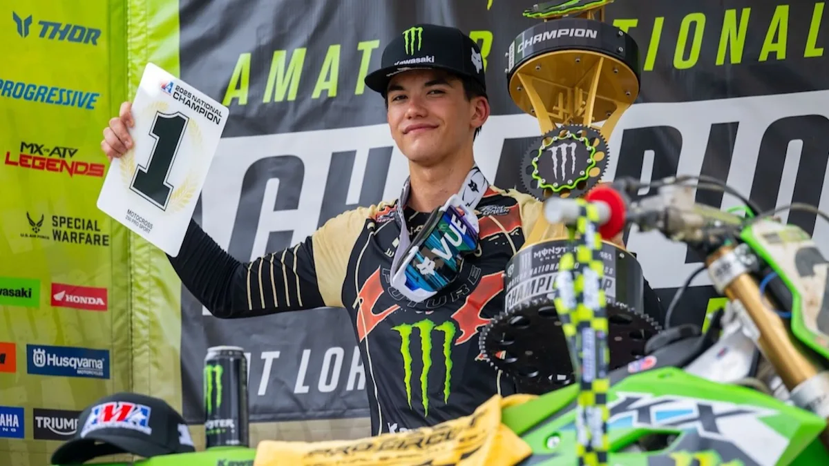 Enzo Temmerman sweeps Loretta Lynn's 250 Pro Sport, secures title