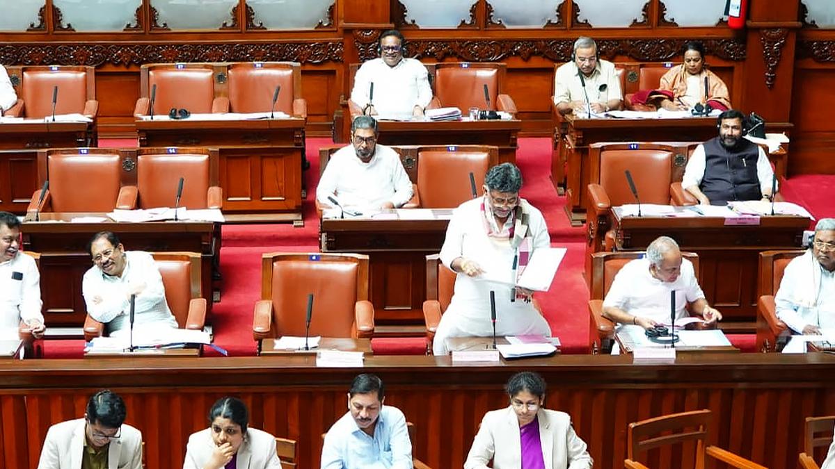 DKS springs a surprise, sings RSS anthem in Karnataka Assembly