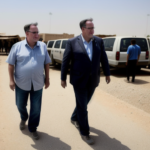 US special envoy Steve Witkoff arrives at aid distribution site in Rafah as starvation crisis deepens