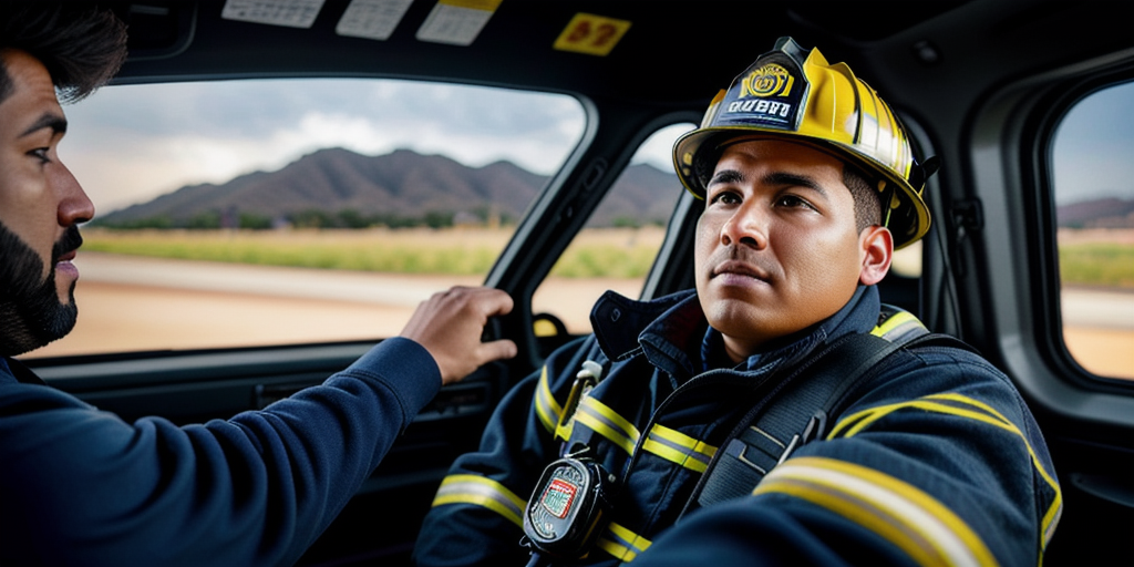 Firefighter arrested by US border agents was on track for legal status, lawyers say