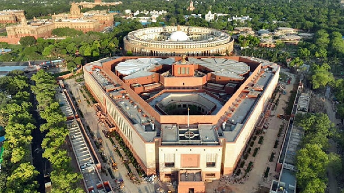 Intruder scales Parliament wall, caught by security, being questioned: Sources